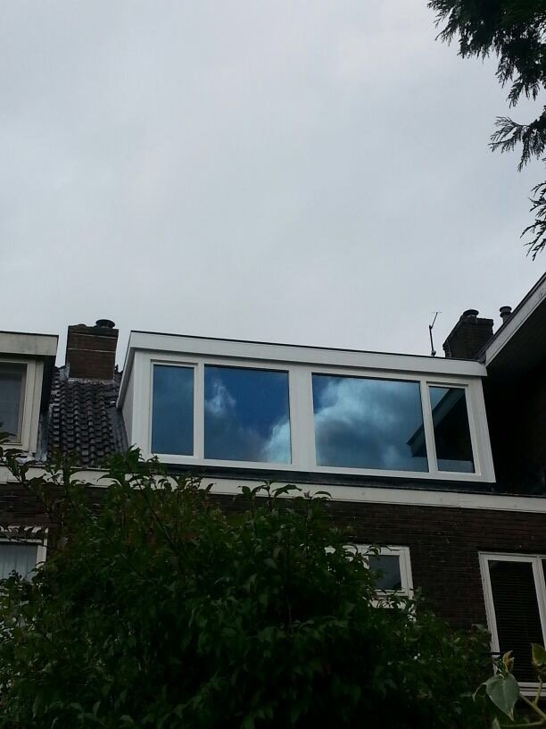 Dakkapel renovatie met zonwerende beglazing te Utrecht.
