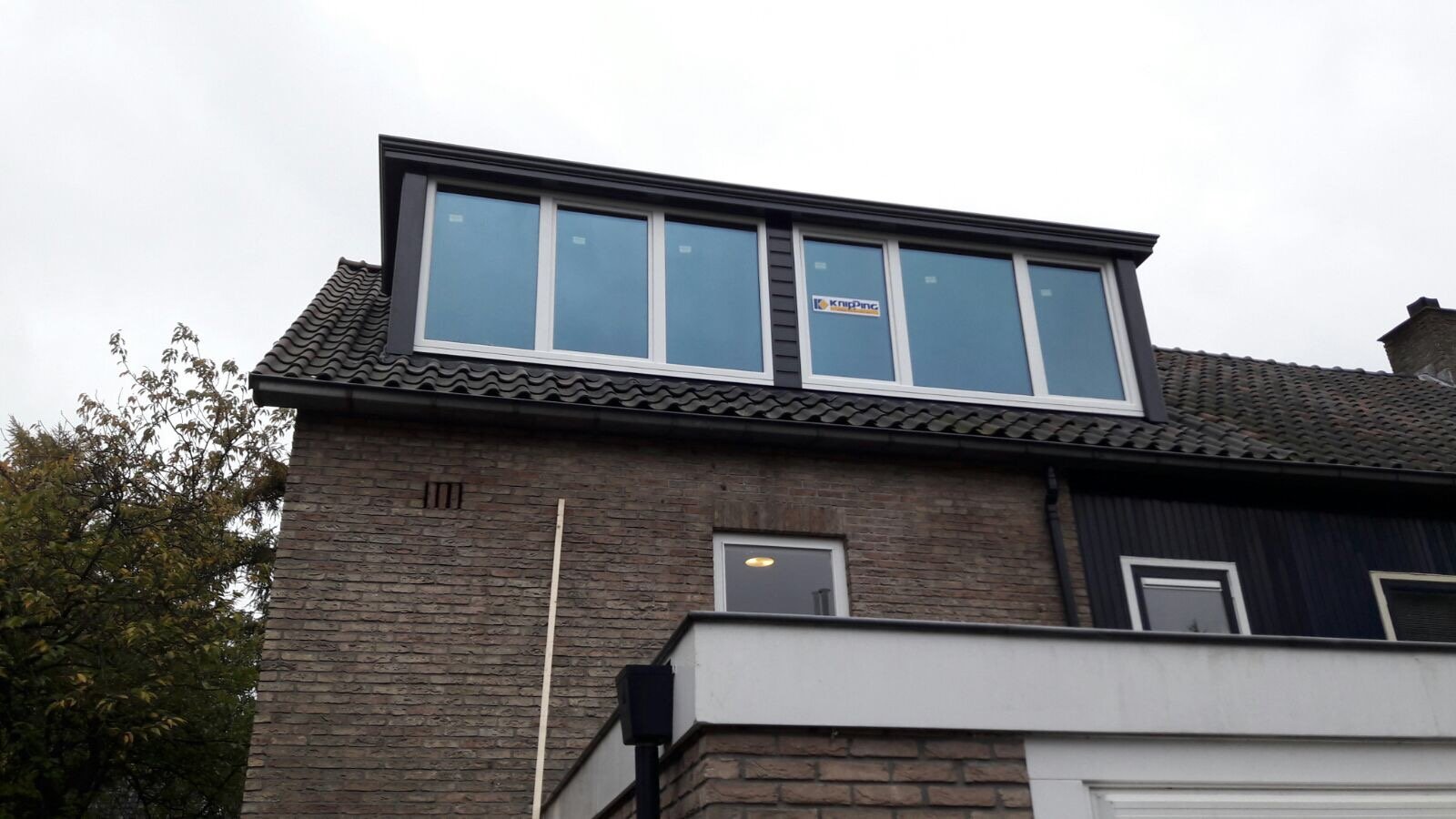 Prachtige Knipping prolux dakkapel gemonteerd te Bilthoven.