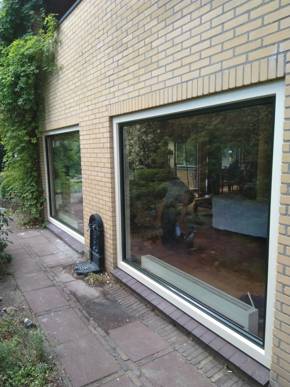 Knipping kozijnen gemonteerd te Soesterberg!